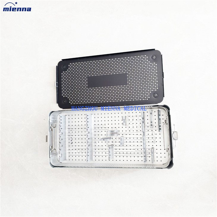 Medical Orthopedics Spine Instruments Endoscope Sterilization Case Sterilizing Box With Stainless Steel Material price