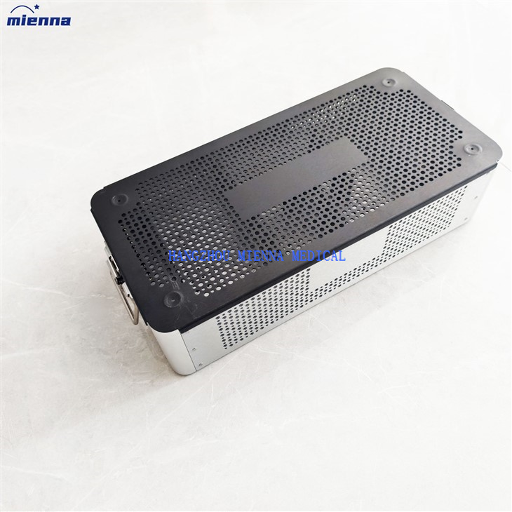 Medical Orthopedics Spine Instruments Endoscope Sterilization Case Sterilizing Box With Stainless Steel Material high quality