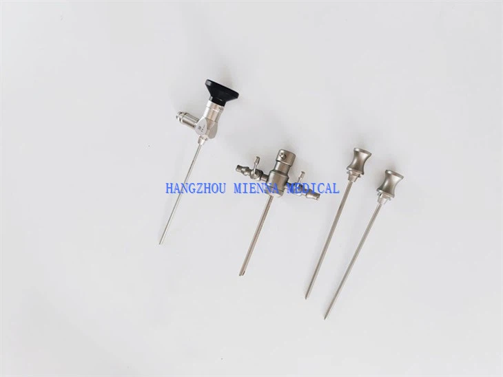 Orthopedics Arthroscopy Sheath Trocar Set Arthroscopy Trocar Sleeve With Two Stop Cocks