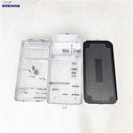 جعبه استریل کننده جعبه آندوسکوپ ابزارهای ستون فقرات ارتوپدی پزشکی با مواد استیل ضد زنگ